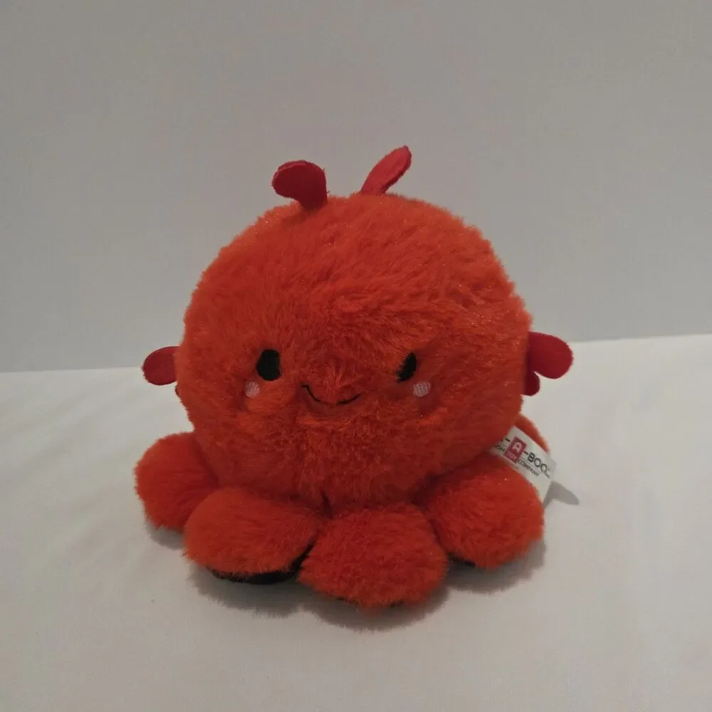Peek-A-Boo OctoPals Red Octopus Plush 6” Stuffed Animal Soft Toy